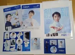 羽生結弦選手スマホスタンド、ショッパー 即日発送】羽生結弦 AQUA ステッカー スマホスタンドなど 6種セット
