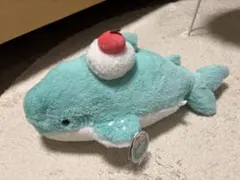 SHARK クリームソーダシャーク おおきめぬいぐるみ メロンクリームソーダ