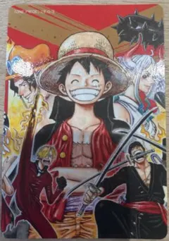 ONE PIECE 週刊少年ジャンプ55周年記念 カード ルフィ ロー キッド ONE PIECE ルフィ ロー キッド 週刊少年ジャンプ55周年記念カード