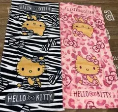 日焼けキティフェイスタオル　サンリオタオル　キティちゃんフェイスタオル