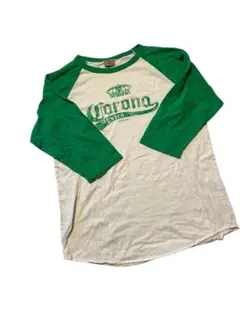 USA製 Corona extra Raglan 3/4 tシャツ
