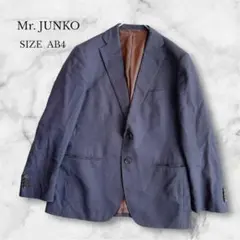 ミスタージュンコ テーラードジャケット ビジネス フォーマル 通勤 ネイビー