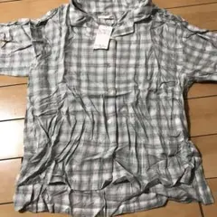 チェックシャツ　新品未使用