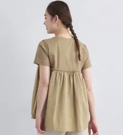 green label relaxing ドッキング エンパイア プルオーバー