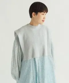 美品　yuni【ユニ】ニットベストのサムネイル