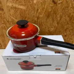 LE CREUSET 片手鍋 14cm チェリーレッド 新品 未使用品のサムネイル