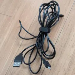 USB-A to microUSB-Bケーブル ブラック