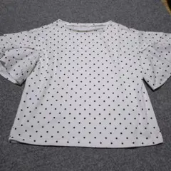 GU ドット柄 フレア袖 Tシャツのサムネイル