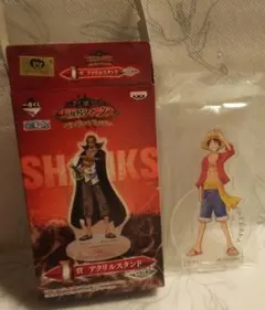未使用 ワンピース アクリルスタンド ルフィー 一番くじ