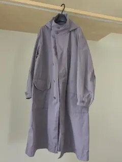 ＋J　オーバーサイズフーデッドロングコートー