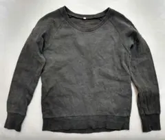 無印良品　グレー　クルーネック　スウェット　M　レディース　トレーナー