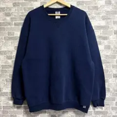 RUSSELL ATHLETIC ラッセル 無地 ブランクスウェット 前V XL
