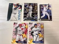 Topps 大谷翔平 5枚セット インサート Topps now 桜