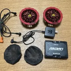 AIRCRAFT 24V ファン 2個セット ファンは室内試着のみ - メルカリ