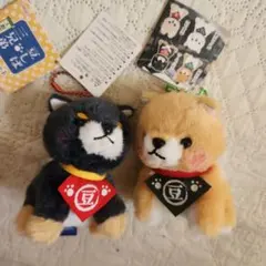 AMUSE 豆しば三兄弟 マスコット 2個セット