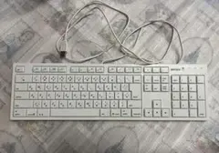 Buffalo BSKBM03 ホワイト有線キーボード