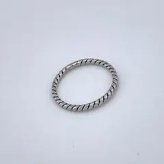 新品✨Karen Silver【ツイスト】24号/手彫り/喜平/ハンドメイド