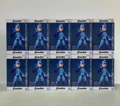 カプコン ロックマン Grandista フィギュア メタリックカラー 10個