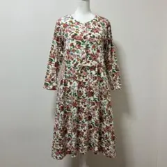 ナルエーカンパニーリミテッド　花　花柄　ワンピース　ロング　ルームウェア　春