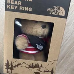 【匿名配送】ノースフェイス THE NORTH FACE キーリング　クマ　赤