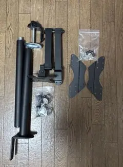 【Bracwiser PCモニターアーム高さ80cm】 【VESA変換プレート】