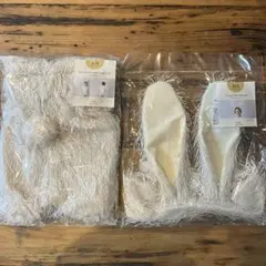 [新品] 【3coins】うさぎカチューシャ & しっぽ付きブルマ