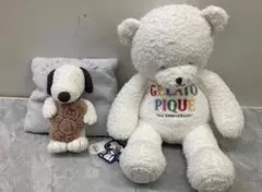 ジェラートピケ 15周年 カラースプレー×ベア ティッシュケース ２点セット