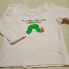 はらぺこあおむし ベビー肌着　キルティング　シャツ 80cm