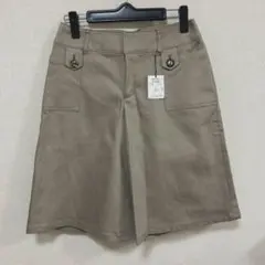 COMME CA MODELS ハーフパンツ ダークベージュ S 新品