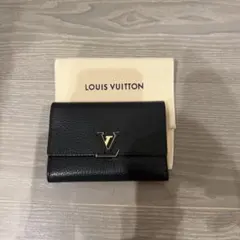 Louis Vuitton ポルトフォイユ・カプシーヌ コンパクト 三つ折財布