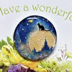 NO 624レジン　ヘアゴム　ブローチ　ハンドメイド　猫ちゃん