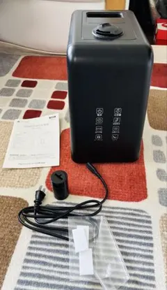 加熱超音波式加湿器 ジャンク品 リモコン、説明書付きのサムネイル