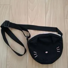 黒い猫耳ショルダーバッグ