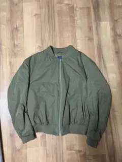 NEWRIVER ヴィンテージ ジップアップジャケット デニム地 アウトドア M 