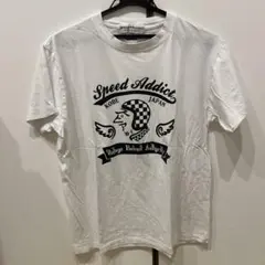 SPEED ADDICT ホワイト Tシャツ L