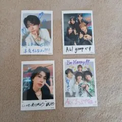 Runway ミニフォト（集合2枚・末澤さん・正門さんソロカード）