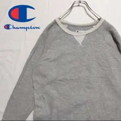 チャンピオン　Ｖガゼット　スウェット　トレーナー　無地　グレー