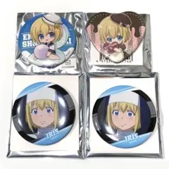 炎炎ノ消防隊　アイリス　缶バッジ　プリンセスカフェ　海の日　バレンタイン