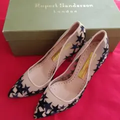 Rupert Sanderson 定価15万円程 星柄ハイヒール 36