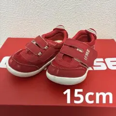 【IFME】イフミー　15cm 赤　男女兼用 スニーカー　靴