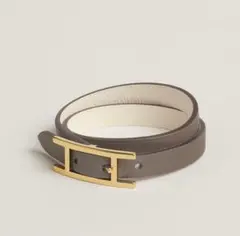 極美品】HERMES トゥアレグ バングル レザー シルバー 刻印 T6 - メルカリ