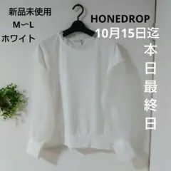 火曜日限定お値下げ価格HONE♥️DROPシースルーデザイントレーナー
