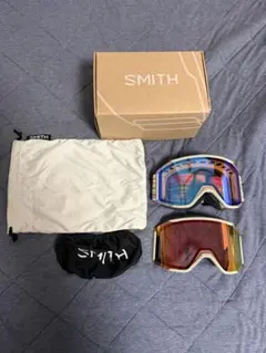 SMITH Squad XL ゴーグル2セット スペアレンズ付 - メルカリ