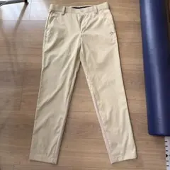 Munsingwear ベージュ スリムフィットパンツ