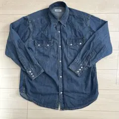 MASSES DENIM SHIRT H.WASH マシス　XLサイズのサムネイル