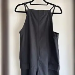 値下げしました！regimeブラックサロペット 調整可能ストラップ