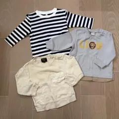 マーキーズ プティマイン 無印良品 ＊ カットソー3点セット！長袖 80 ベビー