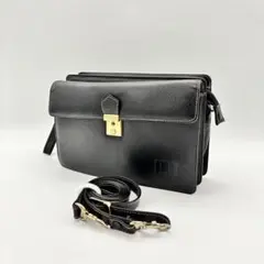 dunhill ビジネスバッグ 2way レザー キャンバス - メルカリ