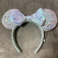 ミッキー耳 スパンコールカチューシャ