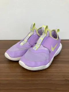 NIKE ナイキ｜フレックスランナー　19cm・ライラック×ライトレモン